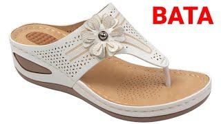 BATA EXTRA SOFT COMFORT FOOTWEAR FOR LADIES SANDAL SHOES SLIPPER HIGH HEELS WEDGES CHAPPAL