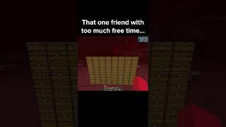 Minecraft Friend Moment