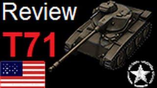 World of Tanks Review  T71 - Tier 7 American Light Tank