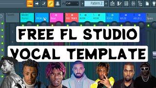 FREE FL Studio 21 recording template for mixing vocals FREE DOWNLOAD