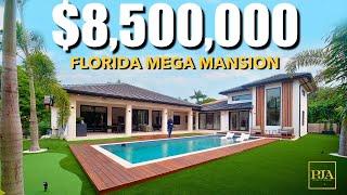 Inside a $8500000 FLORIDA MANSION with Guest Home  Peter J Ancona