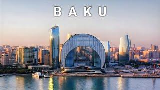Baku Capital Of Azerbaijan  4k Ultra HD Video 
