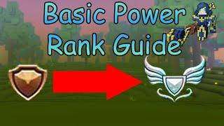 Trove Basic Power Rank Guide  Get To 15k Power Rank Fast