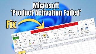 How to Fix Microsoft Office Product Activation Failed Error