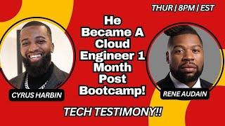 He Became A Cloud Engineer 1 Month After The Bootcamp