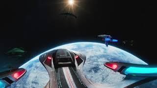 Star Trek 360 degree space panorama