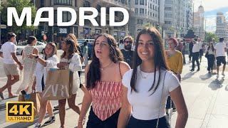 Madrid Spain   Walking Tour 4K 60FPS HDR  Summer 2024 ▶140min  Full Walk Compilation