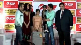 Salman and Kareena at Main Aur Mrs Khanna Movie Promo