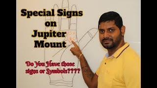 Special Signs on the Jupiter Mount Palmistry  Lucky Symbols  Billionaire Signs  Star & Fish Signs