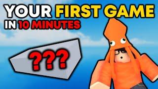 How to Make Your FIRST Roblox Game in 10 MINUTES