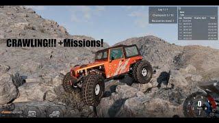 BeamNG.Drive Johnson Valley Rock Crawling missions SO COOL