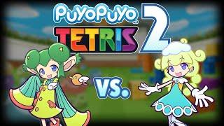 Puyo Puyo Tetris 2 SWAP – Core AI battle Lidelle vs. Marle Quick drop enabled