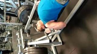 10 45 plates - 495 lbs with bar..mp4