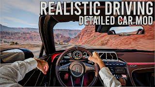 BeamNG Drive Most Realistic Car Mod Realistic Driving T300RS + H-Shifter Wheel Camera 4K HQ