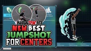 **NEW** BEST JUMPSHOT FOR CENTERS 100% GREEN - NBA 2K18