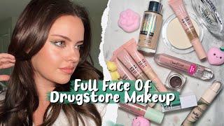 Full Face Of Drugstore Makeup  Julia Adams