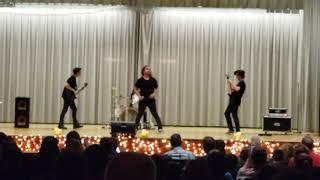 Teen Band plays Hot For Teacher at Talent Show