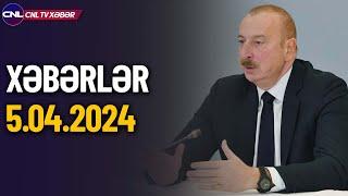 İlham Əliyev xəbərdarlıq etdi Xəbərlər 5.04.2024