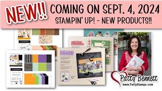 Scrapbooking Brochure Product Review Stampin Up Sept 2024 release