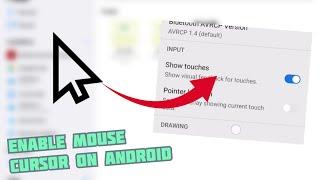 How To Enable Mouse Cursor on Android Works 100%
