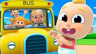 Wheels On The Bus + More Nursery Rhymes & Kids Songs  Kids Cartoon  Miliki Family