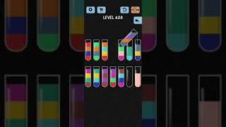 Water Color Sort Level 628 Walkthrough Solution iOSAndroid