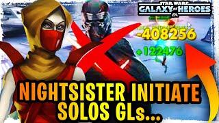 Invincible Nightsister Initiate Solos Almost EVERYTHING in Galaxy of Heroes