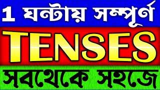 সবথেকে সহজে শেখো Tenses  Learn Tenses in English Grammar with Examples  PresentPastFuture Tenses