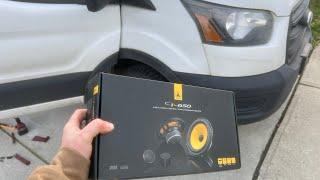 HOW TO REMOVE DOOR PANEL AND REPLACE OR UPGRADE SPEAKERS FORD TRANSIT