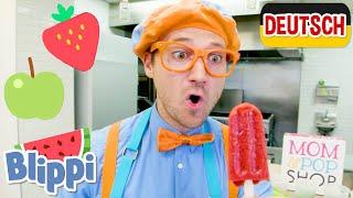 Blippi Deutsch - Eis am Stiel  Abenteuer und Videos für Kinder