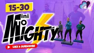 15 of 30 Mini to Mighty 30 Day STEP Program wJenny Ford  Beginner Step Aerobic Workout