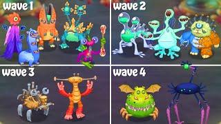 Ethereal Workshop - Full Song Evolution Wave 1 - Wave 4  My Singing Monsters