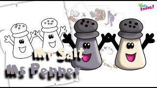 Blues Clues How to Draw Mr Salt and Ms Pepper  Drawing Tutorial