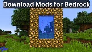 How to DOWNLOAD MODS in Minecraft Bedrock 1.20 PC Install Mods and Play Them