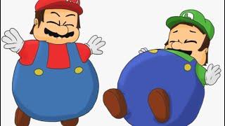 Fat Luigi And Fat Mario