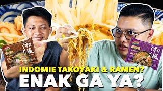 REVIEW JUJUR INDOMIE RASA BARU TAKOYAKI & SHOYU RAMEN