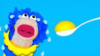 Mommy Mommy give me Yummy with Puppets    D Billions Kids Songs