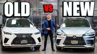 New 2023 Lexus RX vs OLD RX Full Review Redesigned and Better Than Ever