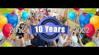 See How We Celebrated 10 Years - 10 Year Anniversary Party - Maltalingua English Language School