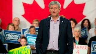 In PEI Stephen Harper is again asked about Mike Duffy.