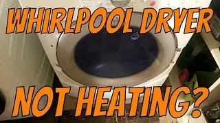 Whirlpool Duet Dryer Not Heating ... High Limit Thermostat Replacement Link to Manual PDF