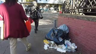 Addicts Park In Lower Manhattan NYC.