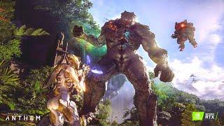 Anthem PC Gameplay - Ancient Ash Titan First Encounter