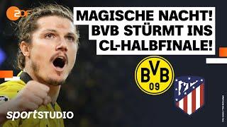 Borussia Dortmund – Atletico Madrid  UEFA Champions League 202324 Viertelfinale  sportstudio