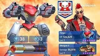 38 kills Tengu with Shotgun 8 - Monster Kill - Mech Arena