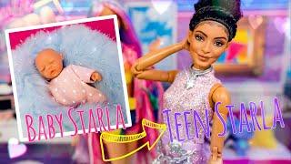 Transforming Baby Starla into TEEN STARLA? Plus New Barbie Extra Fly Dolls