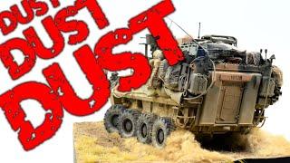 Creating Dust A Step-by-step Guide 135 scale ASLAV 8x8