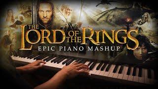 The Lord of the Rings Epic Piano MashupMedley Piano Cover+SHEETS&MIDI