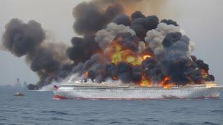 13 Minutes Ago F-16 causes massive explosion on Putins yacht filled with Korean bullets