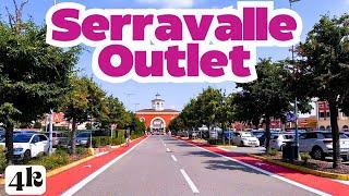 4K - Serravalle Designer OUTLET Italy  a unique shopping experience  the largest outlet in Europe